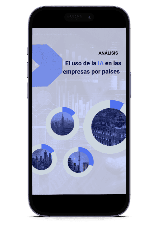 Análisis: Uso de la IA en las empresas por países